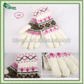 knitted cotton hand gloves